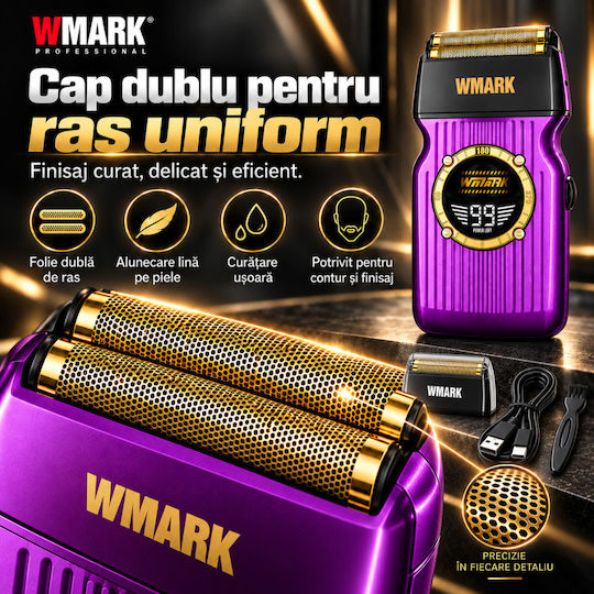 WMARK BIRAI1238 Фолиева Самобръсначка За Тяло Акумулаторна