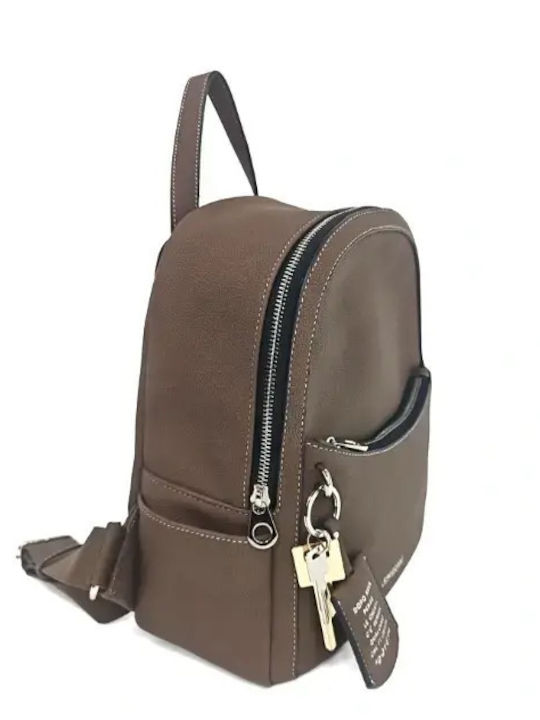 Women's Backpack / Shoulder Bag Brown