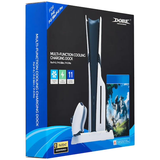 Охлаждаща Зарядна Стойка База за Зареждане PS5 / PS5 Slim 107182136858