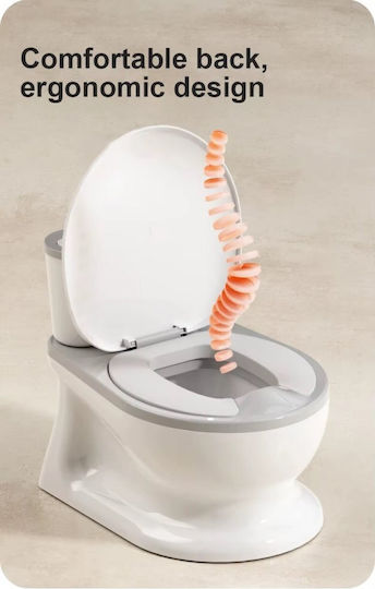 Little Mom Pottie Toilet with Lid Pink