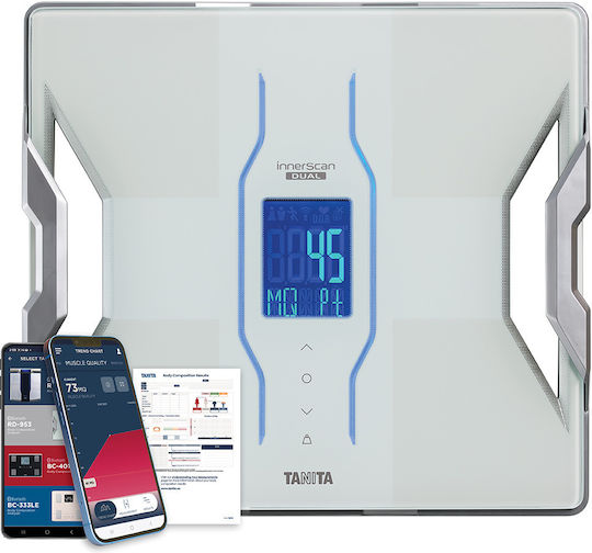 RD-953 Smart Ζυγαριά με Λιπομετρητή & Bluetooth Μαύρη