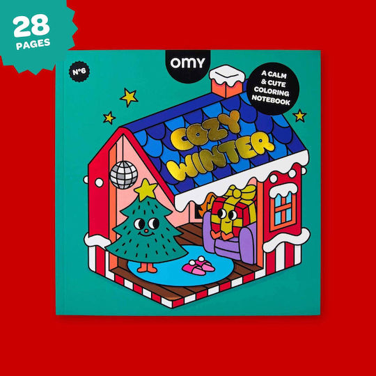 Omy Malbuch Cozy Art Weihnachten