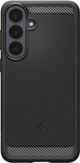 Spigen Rugged Armor Back Cover din Silicon Mat Negru Galaxy S26 FE