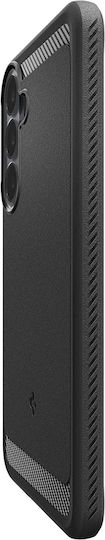 Spigen Rugged Armor Back Cover din Silicon Mat Negru Galaxy S26 FE