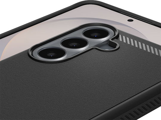 Spigen Rugged Armor Back Cover din Silicon Mat Negru Galaxy S26 FE