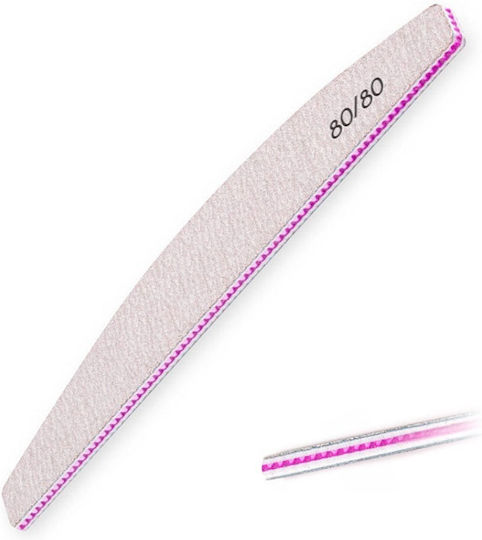 UpLac Zebra File Nagelfeilen Gebogene Papier 80/80 661573