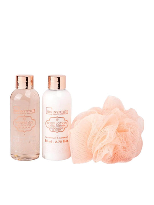 IDC Institute Scented Bath Bronze Bathing Rituals Skin Care Set for Body Cleaning 3 Pieces