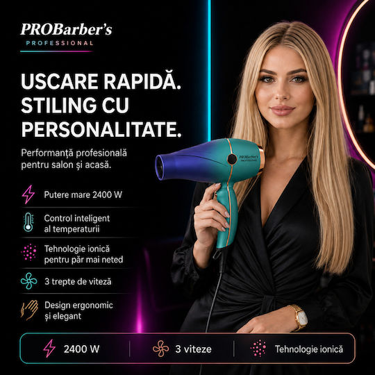 Ionic Επαγγελματικό Πιστολάκι Μαλλιών 2400W