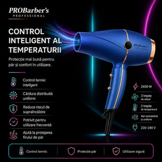 Ionic Επαγγελματικό Πιστολάκι Μαλλιών 2400W