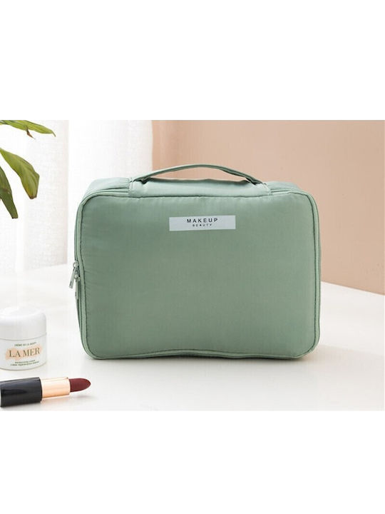 Geantă De Călătorie Flippy Cosmetice Articole De Toaletă Material Rezistent La Apă 2 În 1 Buzunar Interior Detasabil 23 X 16 X 8 Cm Verde