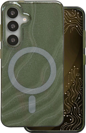 Tecto Shield Desert Mag Case Samsung Galaxy S25 Olive Închis