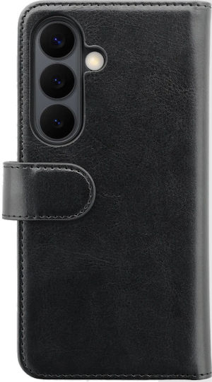 Калъф Samsung Galaxy S26 FE Rosso Element 2 In 1 PU Портмоне Черен 8719246608803