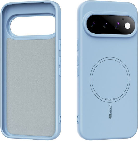 Abeel Течен Силиконов Калъф Съвместим С Magsafe Светлосин За Google Pixel 11 5g/11 Pro 5g