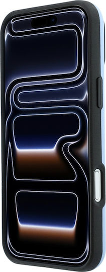 Bmw M Albastru Perfo Metal Logo Magsafe Husă Apple iPhone 18 Pro 17 Albastră