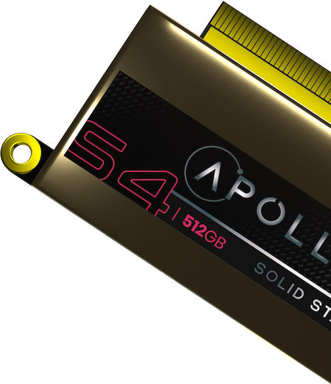 Apollo S4 SSD 512GB Mit PCI Express 3.0 Verbindung