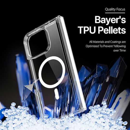 Dux Ducis Clin Magnetische Serie Google Pixel 11 Pro Klare Klapp Handyhülle