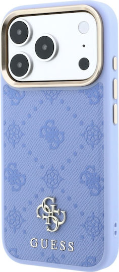 Guess Peony 4g Kleine Logo Magsafe Handyhülle Für iPhone 18 Pro Max 17 Pro Max Hellblau