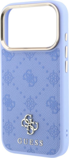 Guess Peony 4g Kleine Logo Magsafe Handyhülle Für iPhone 18 Pro Max 17 Pro Max Hellblau