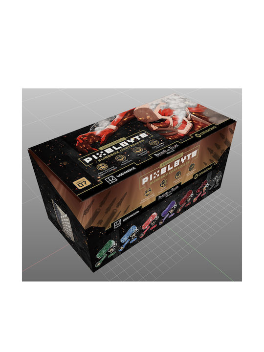 Hyperkin Drakong Pixelbyte Безжичен Контролер Blind Box Attack On Titan Nintendo Switch Аксесоар