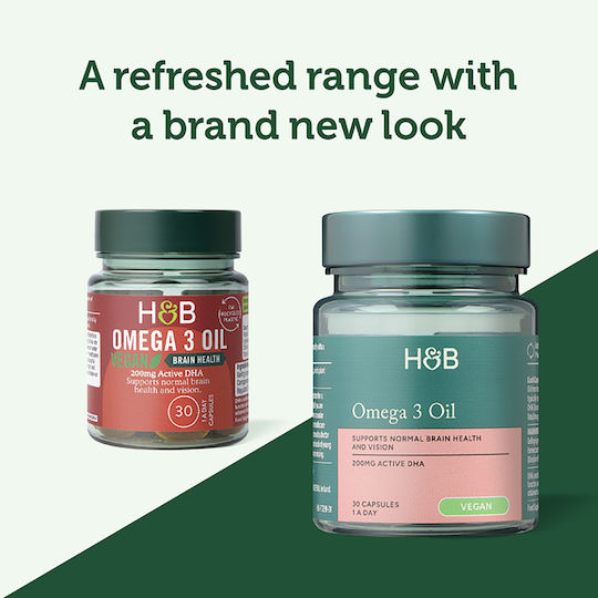 Holland & Barrett Ωμέγα 3 Algal Oil / Ιχθυέλαιο 500mg 30 κάψουλες