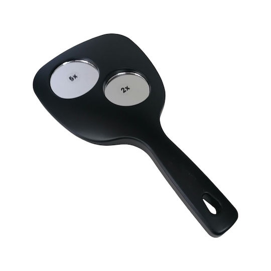 Ro-Ro Accessories Schminkspiegel Hand Schwarz