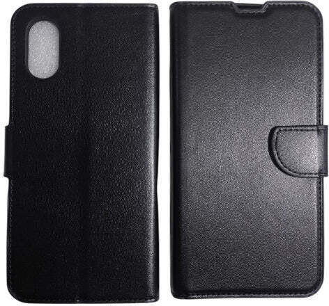 Oba Book Case Samsung Galaxy Xcover 7 Book Stand Wallet Black