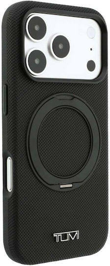 Tumi Ballistic Husă Ring Stand Magsafe iPhone 18 Pro 17 Pro Neagră