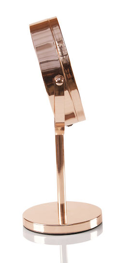 Rio Tisch-Schminkspiegel mit Licht 5 × 5 cm, Rosa