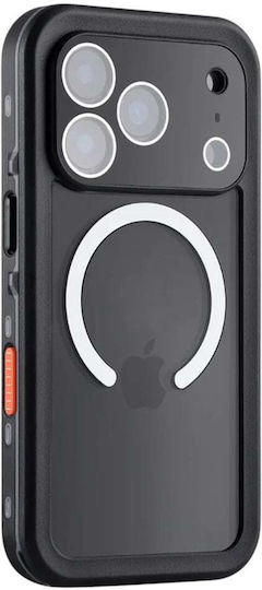 Shellbox Wasserdichte Ip68 Handyhülle Für iPhone 18 Pro / 17 Pro Schwarz
