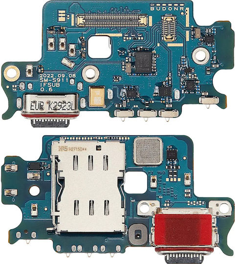 Charging Port Board Sim Card Reader Samsung Galaxy S23 5G S911B International Version Premium