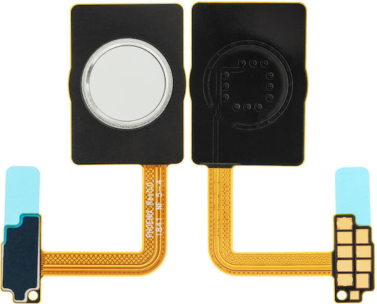 Home Button Fingerprint Sensor Flex Cable Lg G7 Thinq Silver