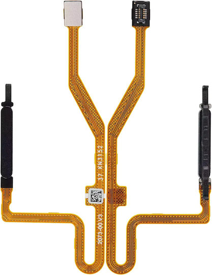 Fingerprint Reader Flex Cable Xiaomi Redmi Note 12t Pro Poco X4 Gt Black