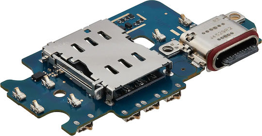 Charging Port Board Sim Card Reader Samsung Galaxy S24 5g S9210 Dual Card Version Premium