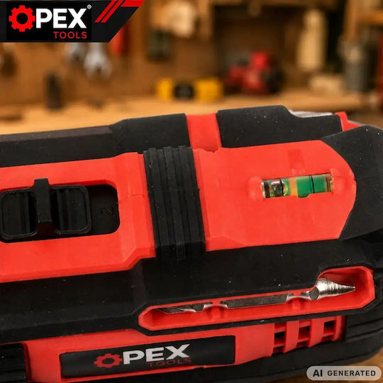 Opex Tools OPX28033 Ударен Акумулаторен Дрел-Винтоверт 21V 2x1.5Ah
