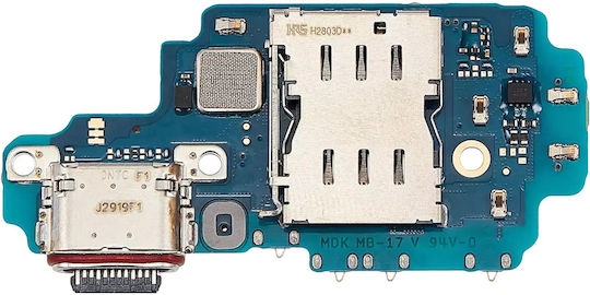Charging Port Board Sim Card Reader Samsung Galaxy S23 Ultra 5g S918b International Version Premium