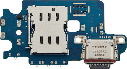 Charging Port Board Sim Card Reader Samsung Galaxy S24 5g S921d International Version Premium