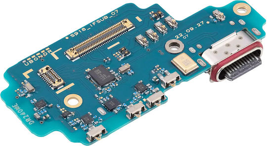 Charging Port Board Sim Card Reader Samsung Galaxy S23 Ultra 5g S918u Us Version Premium
