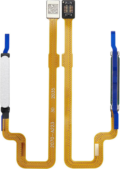 Fingerabdruck Leser Flexkabel Xiaomi Redmi 10 5G Chrom Silber