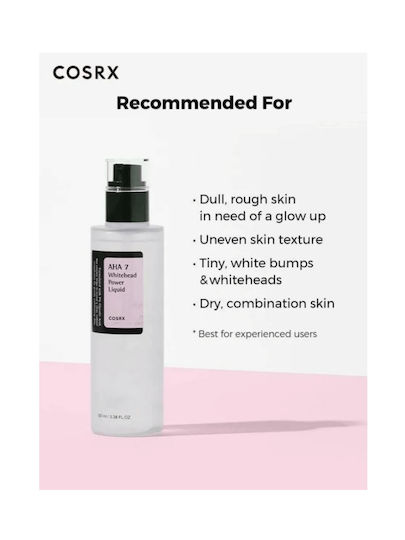 Cosrx AHA 7 Whitehead Power Lotion για Peeling Προσώπου 100ml