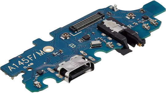 Ladungsanschlussplatte Samsung Galaxy A14 A145f 2023 Internationale Version Aftermarket Plus