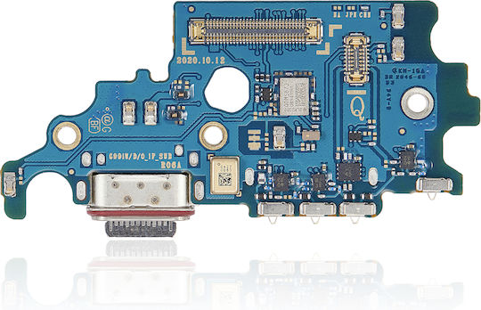 Charging Port Board Sim Card Reader Samsung Galaxy S21 5g G9910 Asia Version Premium