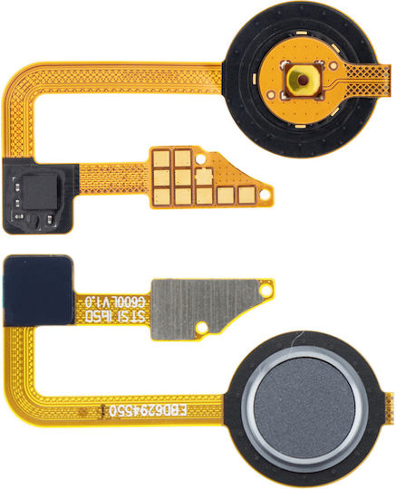 Fingerprint Home Button Sensor & Power Sensor Flex Cable Lg G6 Ice Platinum Silver