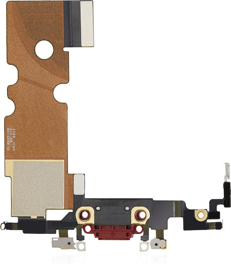 Charging Port Flex Cable Iphone Se 2022 Premium Red