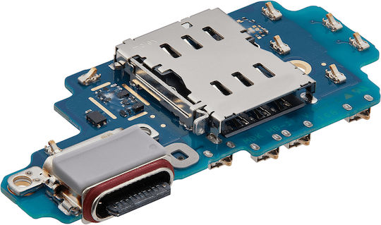 Charging Port Board Sim Card Reader Samsung Galaxy S24 Ultra 5g S9280 Dual Card Version Premium