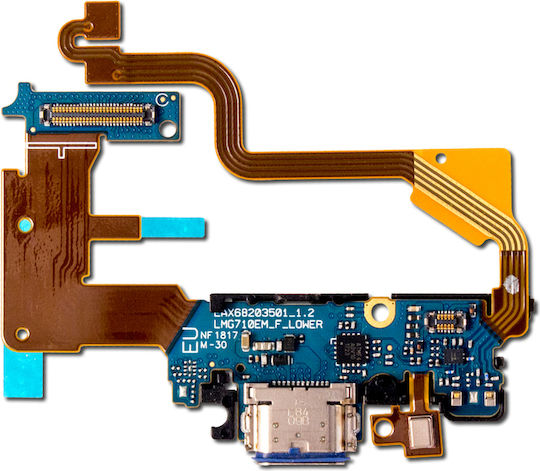 Charging Port Flex Cable Lg G7 Thinq Euro Version Lmg710em Version 1.2
