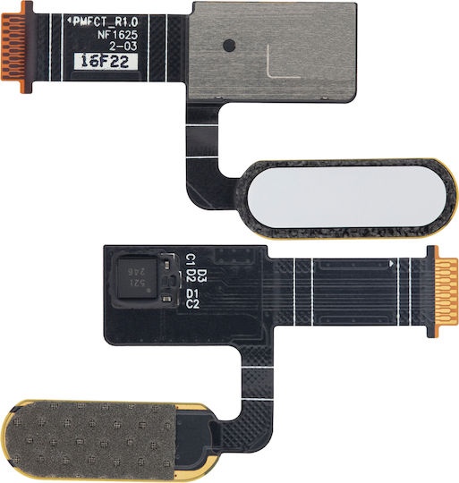 Home Button Flex Cable Htc M10 White