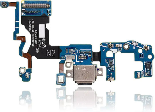 Charging Port Flex Cable Samsung Galaxy S9 G960u Us Version Service Pack