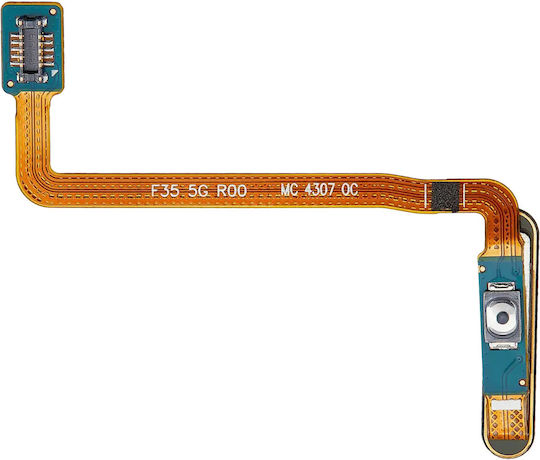 Гъвкав кабел за четец на пръстови отпечатъци Samsung Galaxy A25 5g A256 2023 Premium Optimistic Син