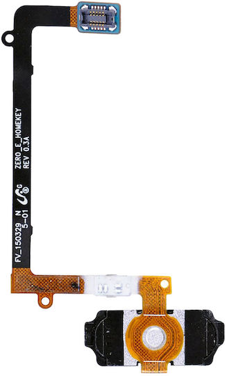 Home Button Flex Cable Samsung Galaxy S6 Edge White