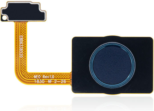 Home Button Fingerprint Sensor Flex Cable Lg G7 Thinq Moroccan Blue